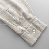 Logane Premium Ice Linen Overshirt