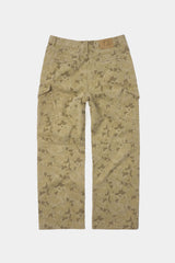 オーバーラップポケットカモパンツ (Washed Beige)