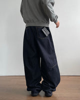 Indip Wide Denim Pants