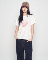 25FW WOMAN HEART DOUGHNUT SHORT SLEEVE T-SHIRT