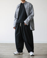 SIO WALK WIDE PANTS BK