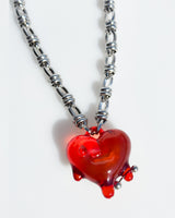 Jelly Melting Heart Necklace