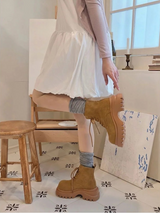 BROWN WARKER BOOTS