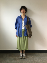 ウェーブチェックシャツ (4color)