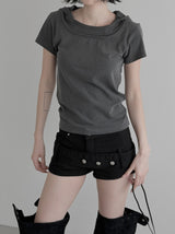 Bint Pigment Layered Hoodie