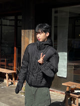 Winter Glove-Hood Puffer Jacket (3 Colors)
