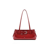 muva. New Genuine‑Leather Underarm Bag, Biker‑Style Minimalist Luxury Niche Women’s Shoulder Handbag, New Arrival May 17