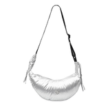 2WAY SHIRRING MAY LILY BAG_SILVER