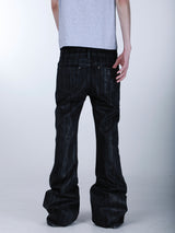 SEXXDEVIL "DESIRE" Waxed Denim Jeans