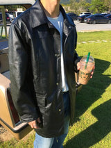 ASCLO Marco Leather Car Coat