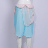 dot mesh skirt
