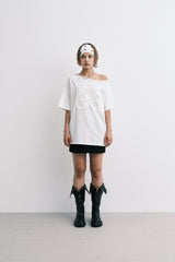 89 リヴェットTシャツ (white)