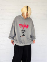 VENTIQUE ピグメントワールドメタルスウェットシャツ 2colors