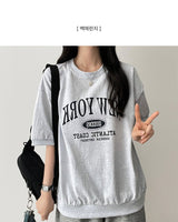 Churro New York 半袖スウェットシャツ