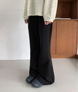 26SS★ [BAONHAUS] Kathleen Banding Semi-Bootcut Pants