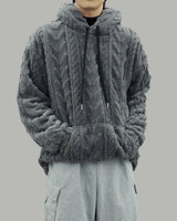 Moko Wool Hoodie (Gray)
