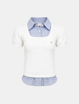 Sena Check Shirt Knit To