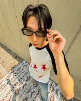 POPPING STAR RAGLAN T-SHIRTS