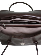 MADE_Arc Flap Long Handle Bag / MOCHA BROWN