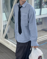 Stain Pigment Washing Shirt