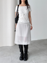 wave wrinkle top (3color)