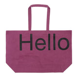 Big tote bag - Grape