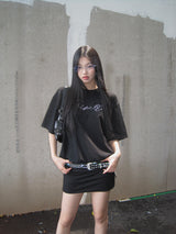 NovaビーズTシャツHラインドレス