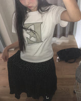 テイクチェッカードパッチショートスリーブTシャツ
