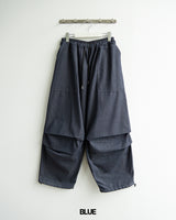 Fatigue Parachute Denim Pants