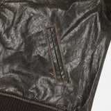 Honey Crack Leather Jacket
