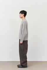 エンチョヘアリークロップニット
