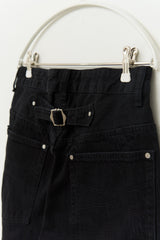 Loast Black Wide Denim