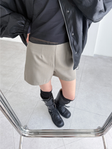 layer buckle skirt pants (2color)