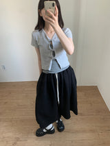 ミニツイストTシャツ (4color)