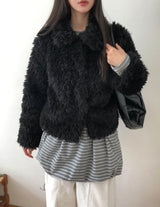 ピノストライプパンプキンレイヤードロングスリーブ