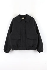 full fur lining) マイルドフリースブルゾンジャケット