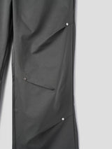 Rivet point strap pants 3color
