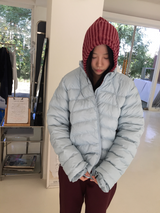 オートリールーズ起毛ダンガラフードティー(3c)