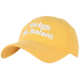 カジュアルロゴボールキャップ - Yellow