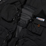 ユーティリティストリングポケットベスト [BLACK]