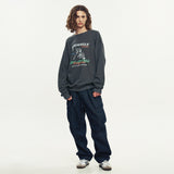 Triangle Choke Sweatshirt_Charcoal