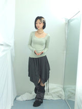 Soft-Fit Lace Edge Top