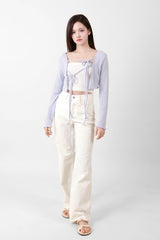 Layered Crop Cardigan