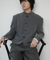 [DOJINOI] POT CROP JACKET GREY