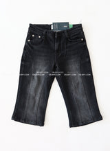 Capri Half-Length Slim Fit Denim Pants