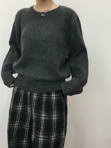 [Basic Item] ソフトラウンドベーシックニット (8c)
