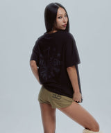 シンボルグラフィックTシャツ_ブラック