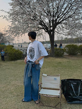 ASCLO タイガーシルケット半袖Tシャツ (3color)