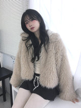 Swan Fur Jacket
