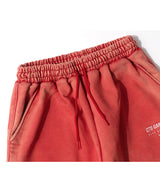 OC String Washed Sweatpants (Red)